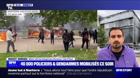 Tensions en Île de France: le maire de Garges-lès-Gonesse "triste" et en "colère" après l'incendie de sa mairie 