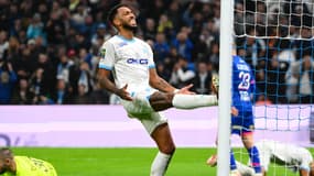 L'attaquant de l'OM Pierre-Emerick Aubameyang n'a pas marqué contre Lille 