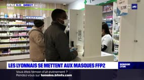 Les Lyonnais se mettent aux masques FFP2