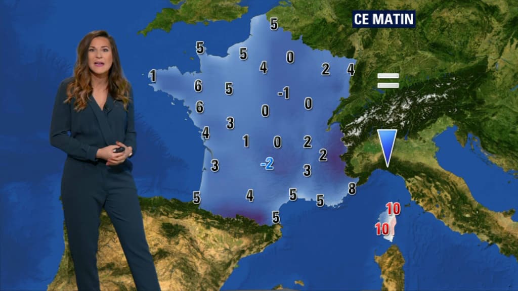 Les températures ce mardi matin Les températures ce mardi matin