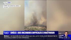 Grèce: plusieurs incendies difficiles à maîtriser ravagent la région d'Athènes