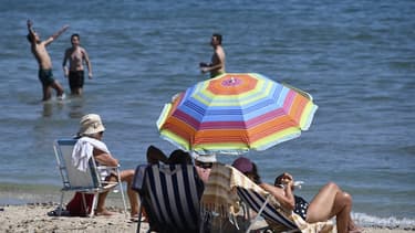Des vacanciers à Palavas-les-Flots le 23 juin 2020.
