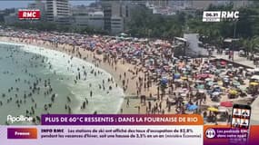 Plus de 60°C ressentis : dans la fournaise de Rio