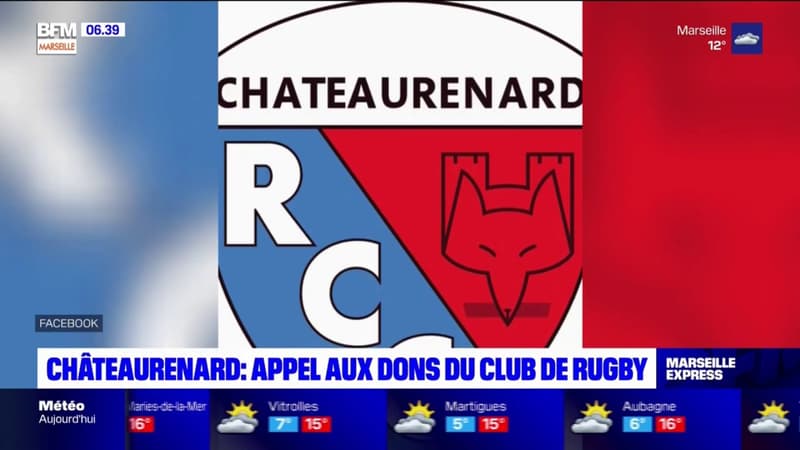 Châteaurenard: le club de rugby lance un appel aux dons