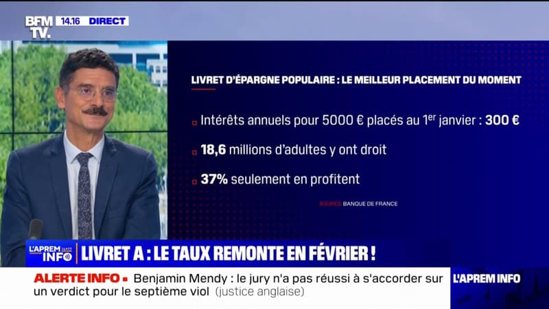 Le taux du livret A passe de 2 à 3% à partir du 1er février