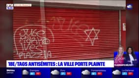 Paris: des tags antisémites découverts dans le 18e arrondissement 