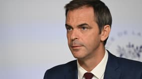 Olivier Véran à l'Élysée le 11 octobre 2023