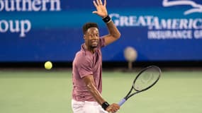 Gaël Monfils durant le Masters 1000 de Cincinnati, 16 août 2024