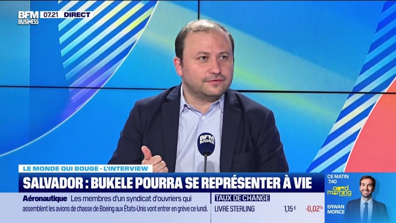 Le monde qui bouge - L'Interview : Salvador, Bukele pourra se reprÃ©senter Ã  vie - 04/08