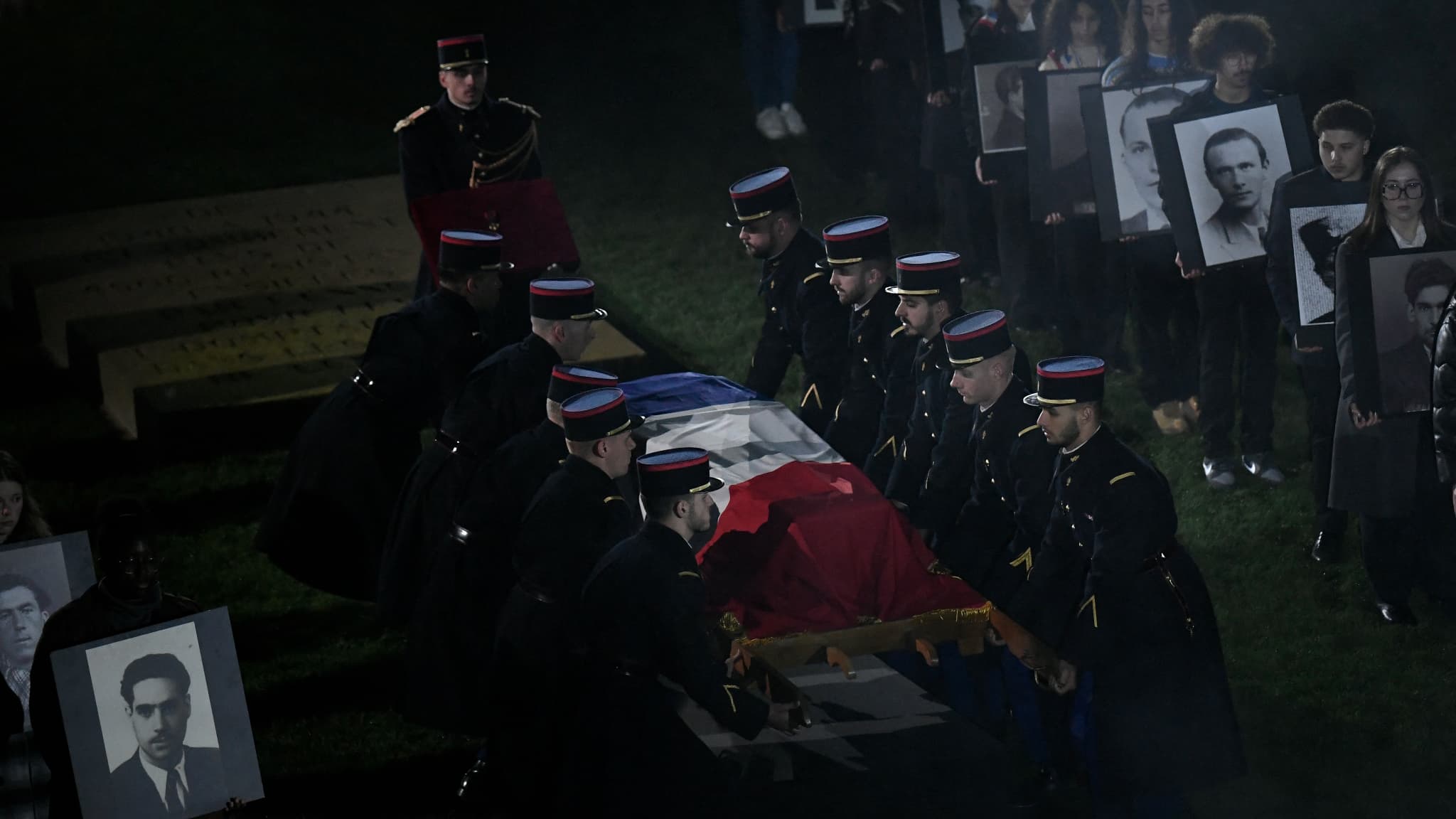 La cérémonie d'hommage à Missak Manouchian au Mont Valérien mardi La cérémonie d'hommage à Missak Manouchian au Mont Valérien mardi