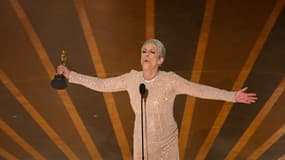 Jamie Lee Curtis, lors des Oscars 2023