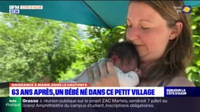 Alpes-Maritimes: 63 ans après, un bébé est né dans le village de Marie