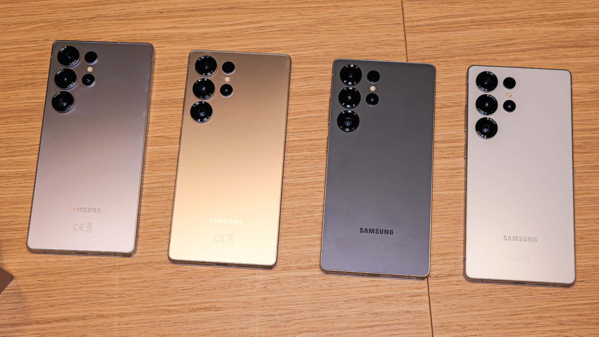 La gamme des Samsung Galaxy S25 Ultra