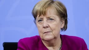 La chancelière allemande Angela Merkel, à Berlin le 3 mars 2021