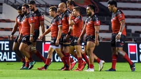 Les joueurs du RCT à Mayol en novembre