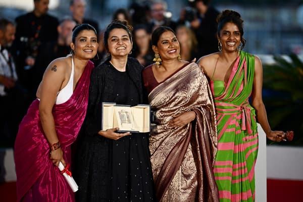 Divya Prabha, Payal Kapadia, Chhaya Kadam et Kani Kusruti au Festival de Cannes 2024