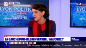 Régionales Auvergne-Rhône-Alpes: si elle est élue, Najat Vallaud Belkacem créera "une société d'économie mixte régionale"