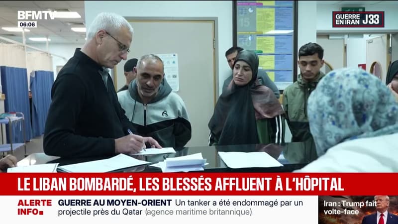 Guerre au Moyen-Orient: au Liban, les hôpitaux saturés