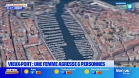 Vieux-Port : une femme agresse 6 personnes