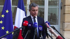 Gérald Darmanin à Paris le 26 février 2025