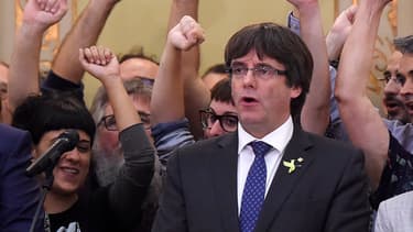 Carles Puigdemont, président séparatiste