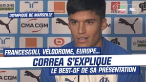 OM : Francescoli, Vélodrome, Ligue Europa... le best-of de la présentation de Correa