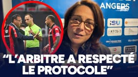 Nice-Lyon : "Une forme d'impréparation" dénonce Marina Ferrari après l'arrêt du match vis à vis des "chants injureux"