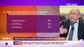 L’info éco/conso du jour d’Emmanuel Lechypre : Forts écarts de salaire pour les immigrés maghrébins - 20/01