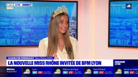 Charlyne Pringault, Miss Rhône 2020, était l'invitée de Bonjour Lyon