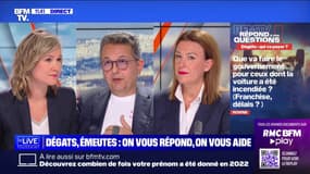 Ma voiture a été incendiée pendant les émeutes, que va faire le gouvernement? BFMTV répond à vos questions