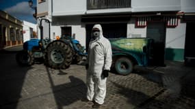 Agriculteur à Séville. 