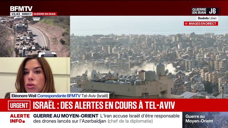 Alerte maximale en Israël: les sirènes d'alerte retentissent à Tel-Aviv