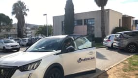 Une voiture de SOS Médecins à Toulon le 7 février 2024
