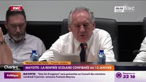 Mayotte: François Bayrou maintient la rentrée scolaire au 13 janvier 