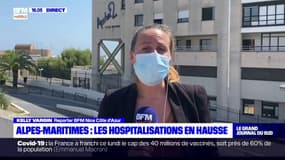 Alpes-Maritimes: les hospitalisations en hausse