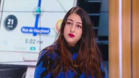 Nina Scaly, belle-sœur d'une jeune femme victime de tentative d'enlèvement par un chauffeur Uber, témoigne sur BFMTV.