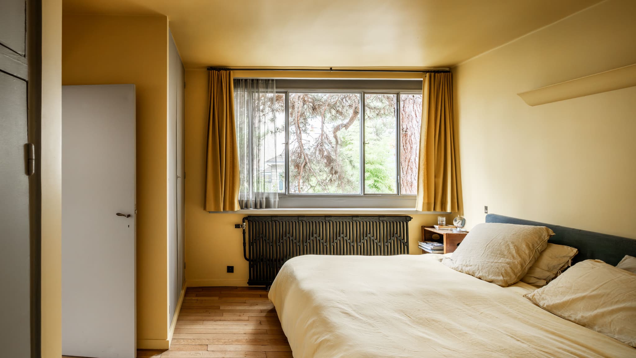 Une des chambres de la maison Miestchaninoff.