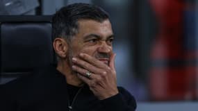 Sergio Conceiçao lors du match de Serie A entre l'AC Milan et la Lazio - le 02/03/2025