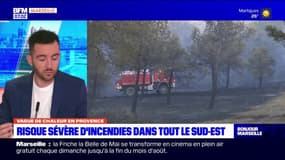 Risque sévère d'incendies dans tout le Sud-Est