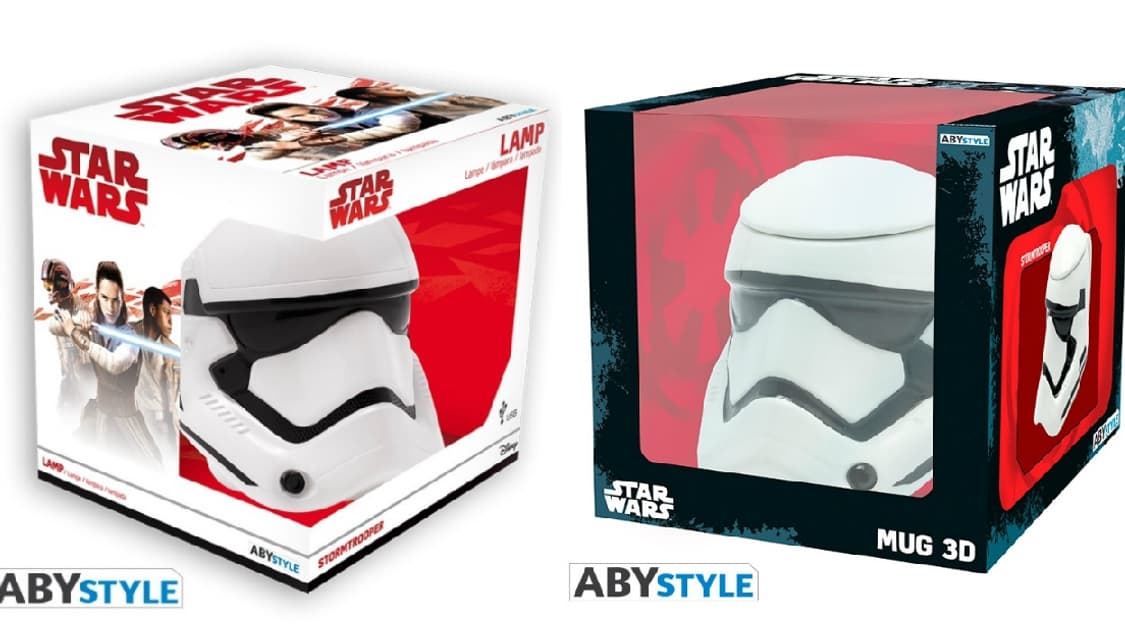 La lampe Trooper Premier Ordre (39,90 euros) et le Mug 37 Trooper 7 (14,90 euros)