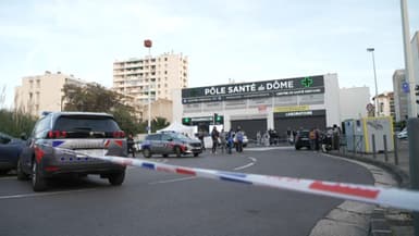 La police sur les lieux du meurtre du frère d'Amine Kessaci, âgé de 20 ans et tué par balle à Marseille le 13 novembre 2025.