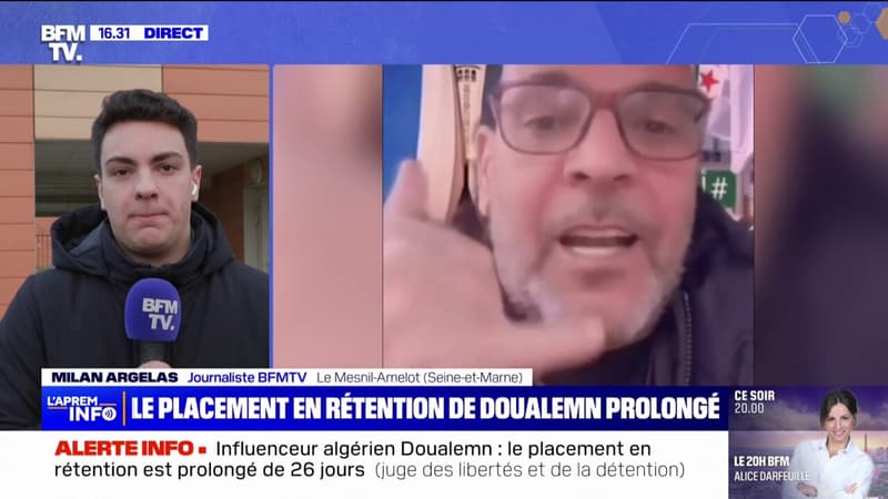 Affaire Doualemn: le placement en rétention de l'influenceur algérien prolongé