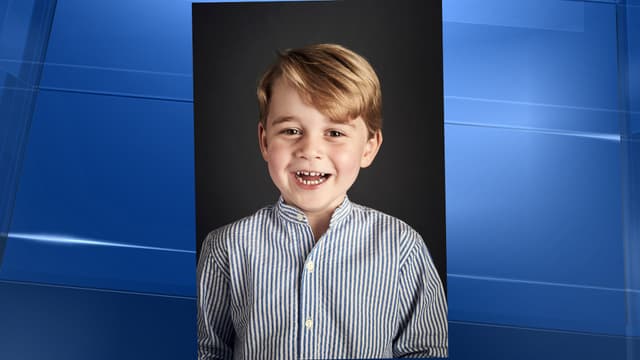 La photo officielle du prince George.