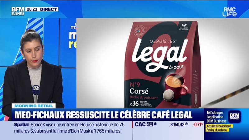 Morning Retail : Méo-Fichaux ressuscite le célèbre café Legal, par Eva Jacquot - 02/06