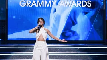 Camila Cabello aux Grammy Awards en 2018