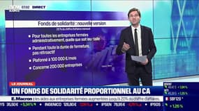 À partir du 1er décembre, une nouvelle version du fonds de solidarité va voir le jour