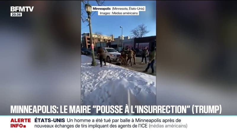Minneapolis: Donald Trump accuse le maire et le gouverneur démocrates de "pousser à l'insurrection"