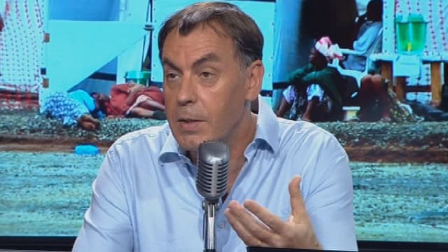 Jean-Hervé Bradol, directeur d’études à Médecins Sans Frontières, ce jeudi chez Jean-Jacques Bourdin.