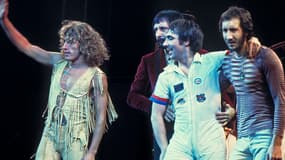 Le groupe The Who à Chicago en 1975.