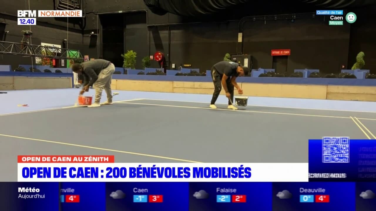 Open de Caen 200 bénévoles mobilisés